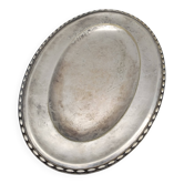 Silver metal tray. Art deco. Armand Frénais