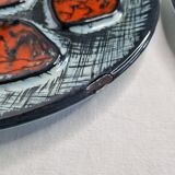 Set of six plates, oyster set, Pornic, 25 cm