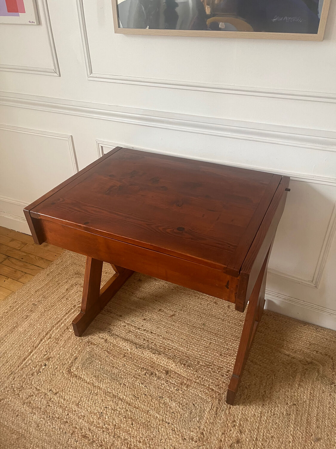 Pine desk Maison Regain