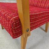 Vintage red armchair
