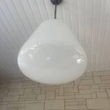 Ancien lustre en opaline des années 50
