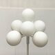 Lampadaire allemand de l'ère spatiale Mid-Century de Kaiser Leuchten, années 1960