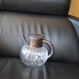 Orangeade carafe with ice cube compartment