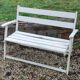 Old Small foldable wooden bench