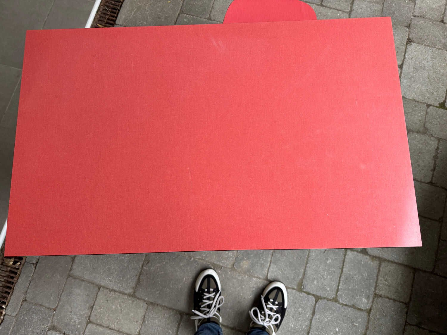 Child's desk and chair in Formica