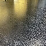 Scandinavian dining table in blackened wood Napoleon III