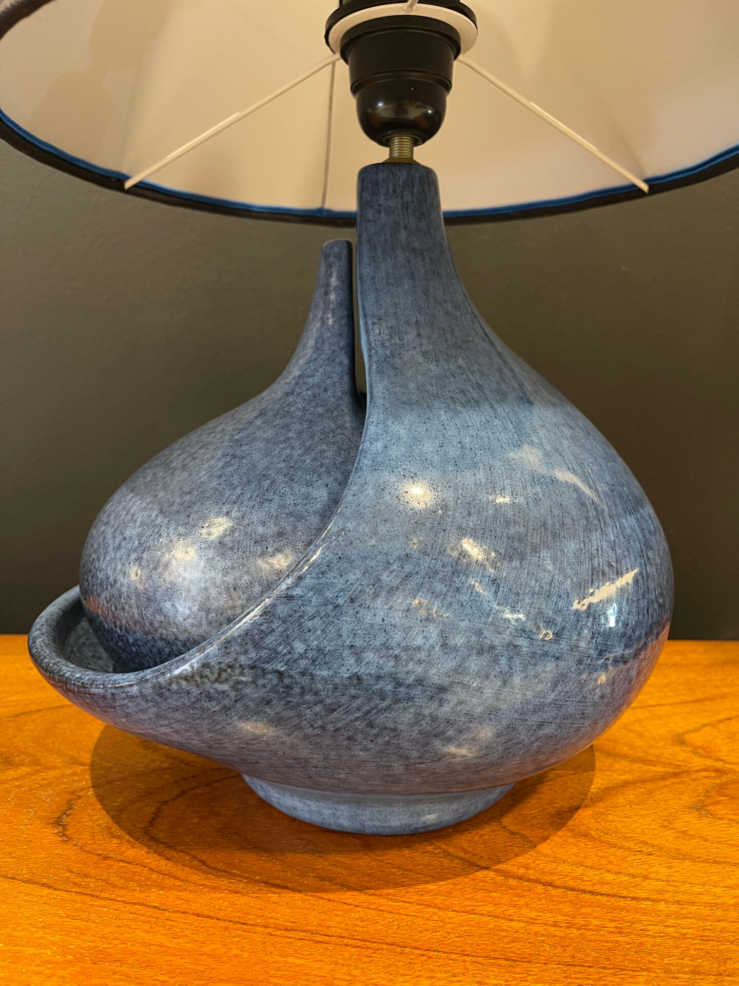 Ceramic lamp by Fred and Andrée Stocker 1960