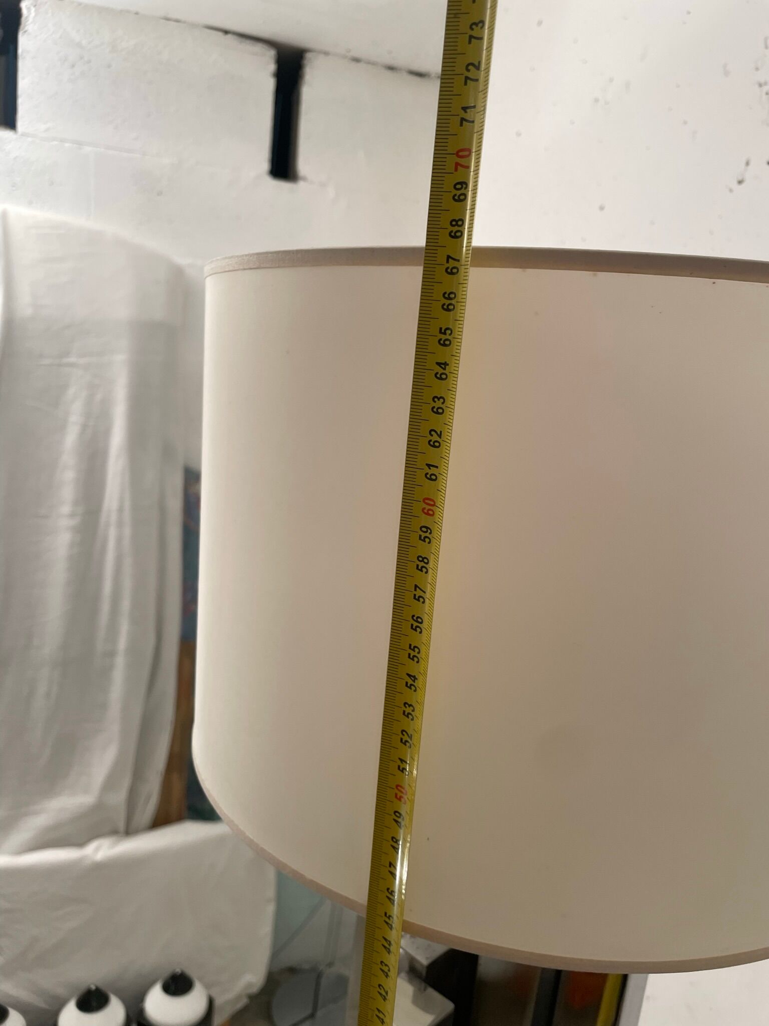 Lamp sculpture steel 1970