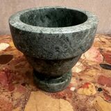 Art Deco period green marble bowl / catchall