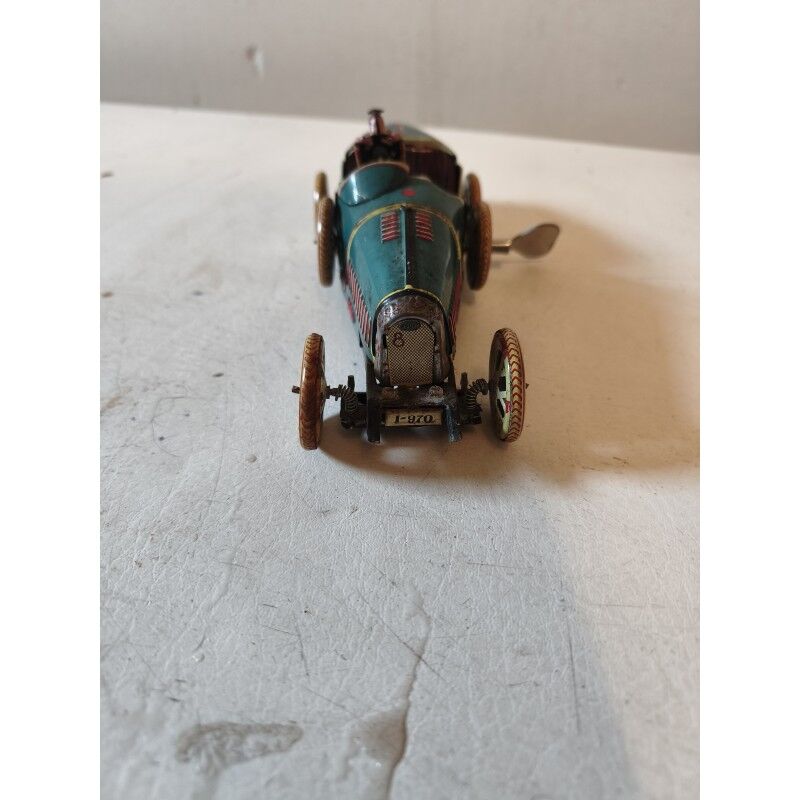 Vintage tin toy wind-up car: Ballor Cord