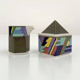 Milk/Sugar Set Scenario Metropol by Barbara Brenner for Rosenthal, 1990