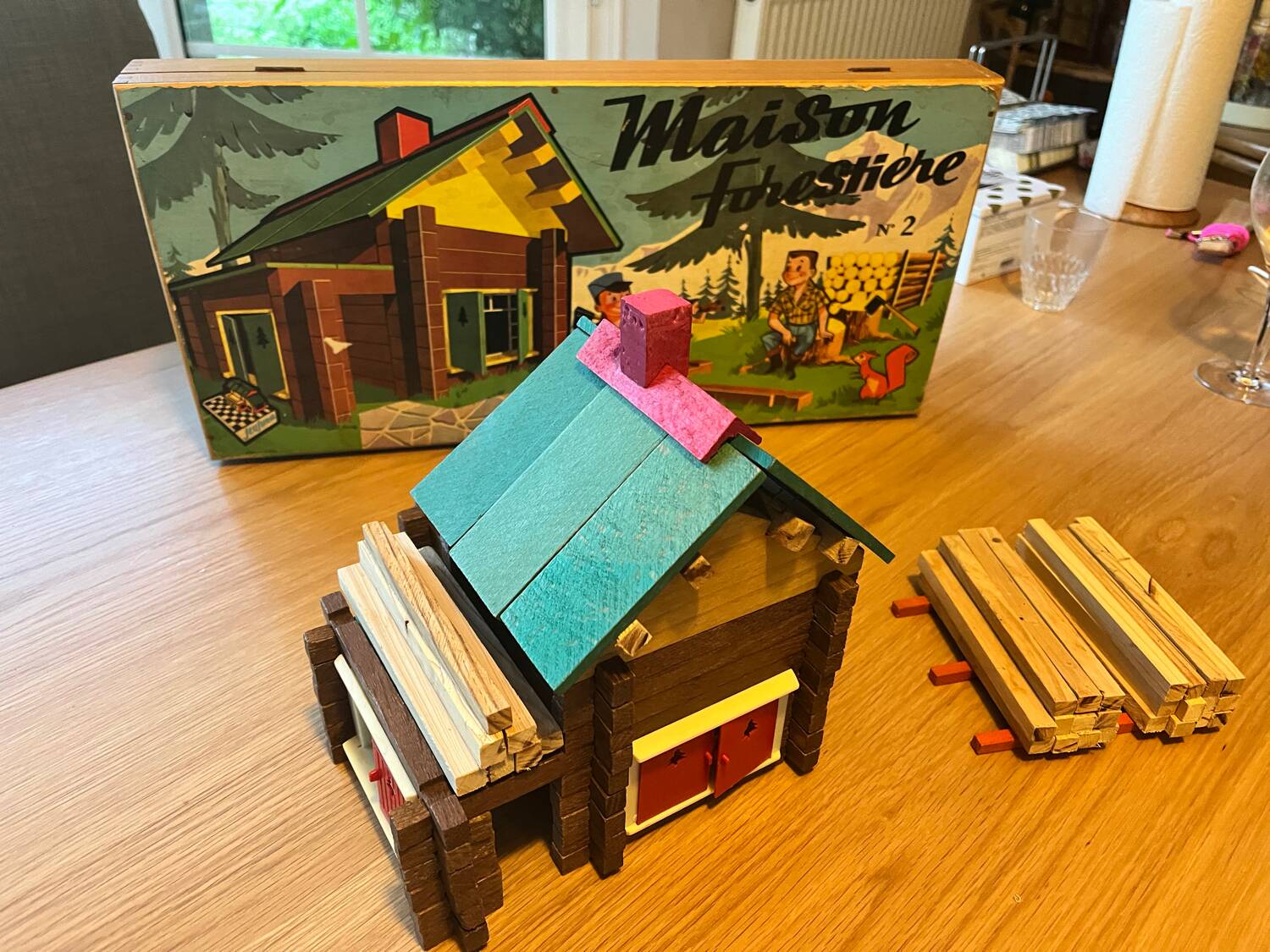 Construction game “Forest house n2”