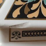 Bonbonnière/pot thé/Gingembre. Stylé Asiatique, Motifs floraux/pivoines. Décor Exclusiv, Made in Italy
