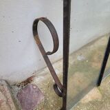 Old wrought iron marquee