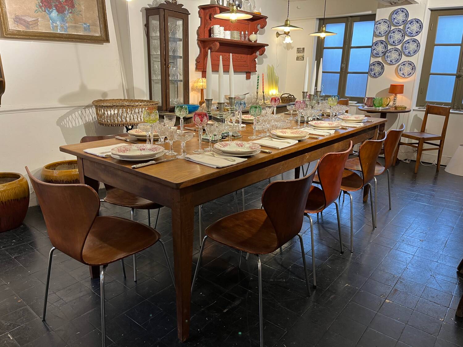 Large farm table