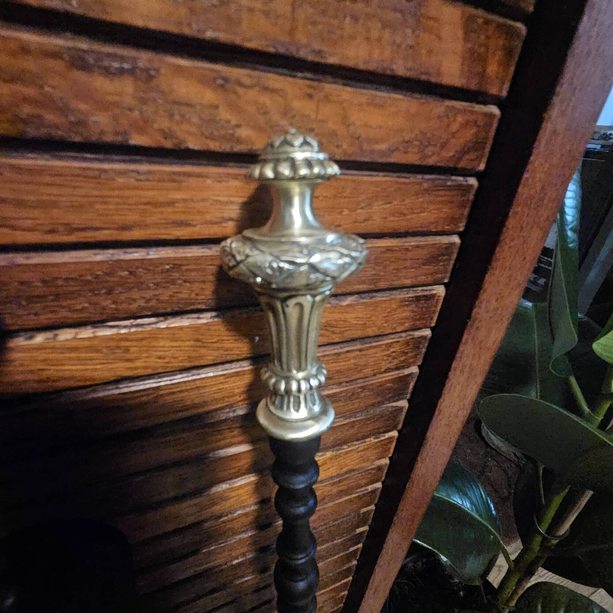 Fireplace poker set