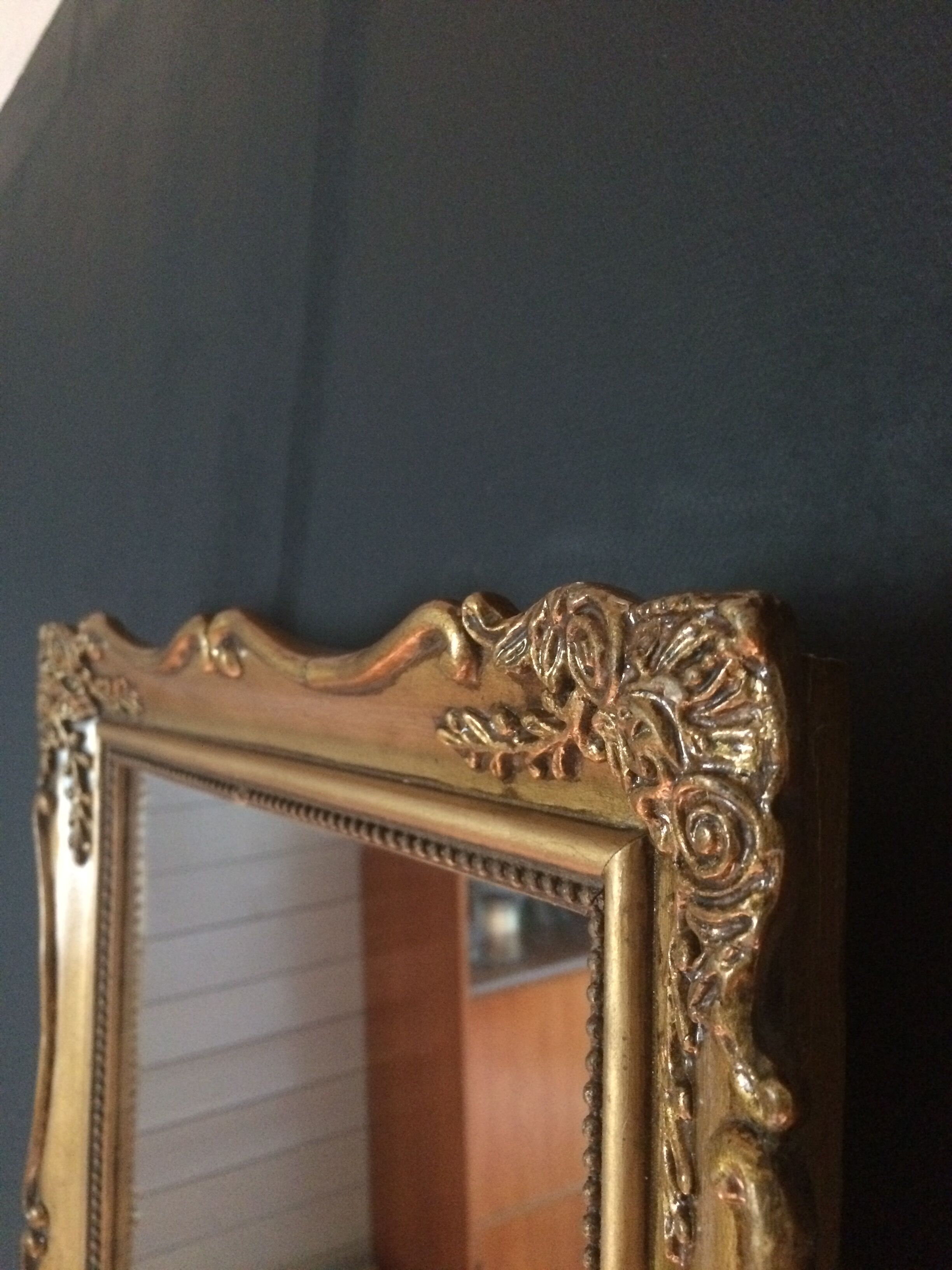 Miroir ancien doré 50x40x3cm