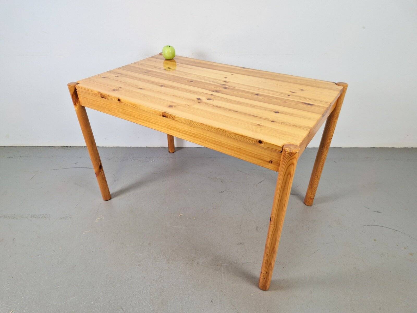 Danish Pine Dining Table by Rainer Daumiller, 1970s