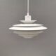 Danish hanging lamp from the 1980s, manufactured by Jeka, model 1029-P.