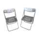 Pair of vintage metal chairs
