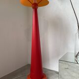 80s pop red floor lamp