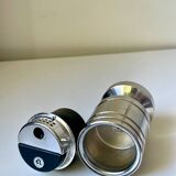 Briquet de table moderniste vintage en métal, Japon