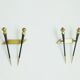 Set of 2 wall 50s