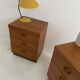 vintage teak bedside tables