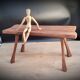 Solid wood coffee table