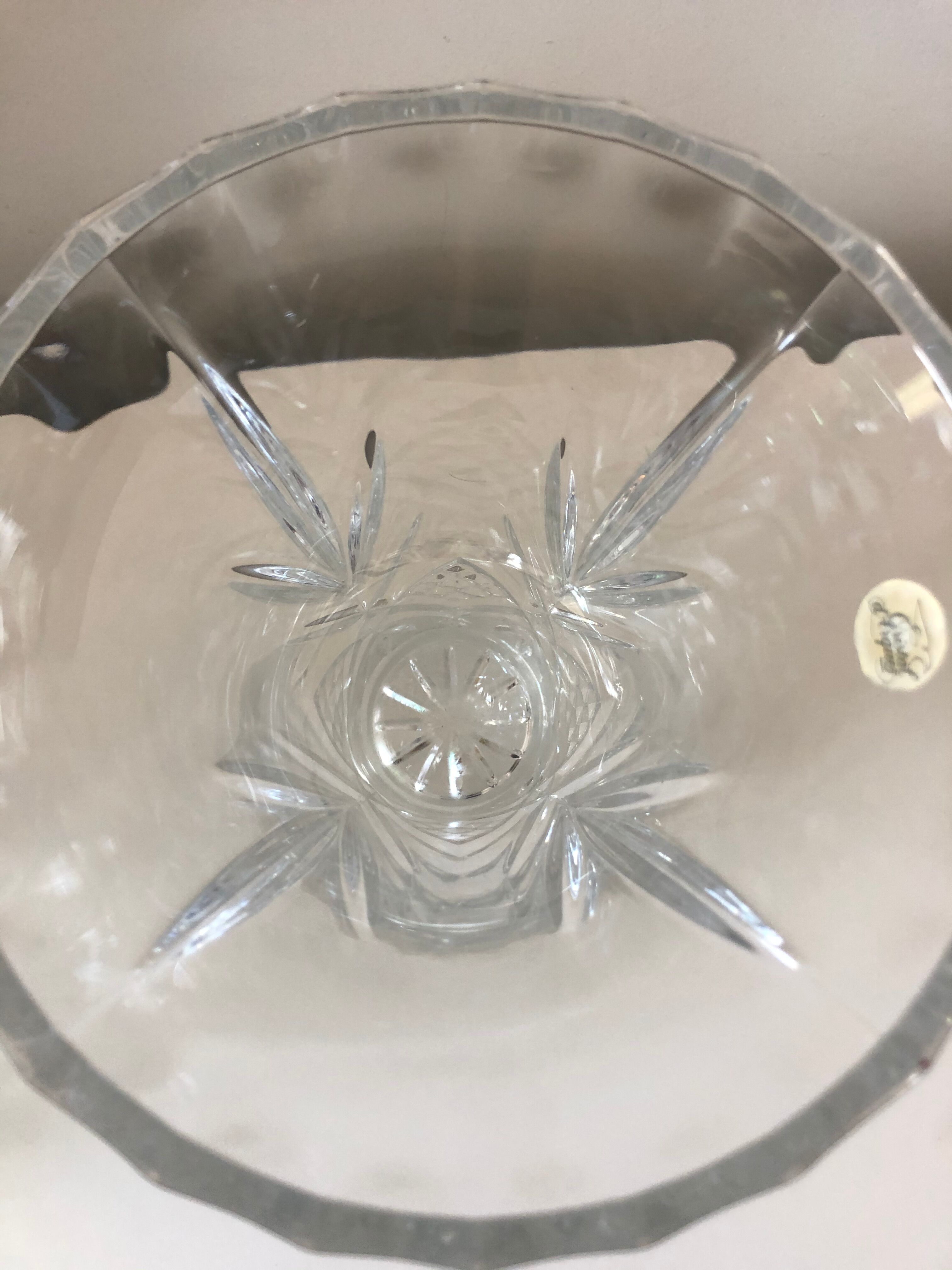 Crystal vase