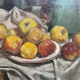 Still life with apples