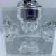 Cubic table lighter in cristral