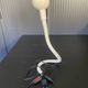 Lampe blanche Hebi d’ Isao Hosoe pour Valenti blanc crème vintage 1970