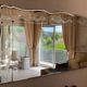 Art Deco sculpted bistro brasserie mirror 1960 225x100cm
