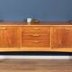 Long 1960s Teak Jentiuqe Mid Century Sideboard