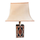 Lacquered lamp from the 1960s, "Le Dauphin" house.