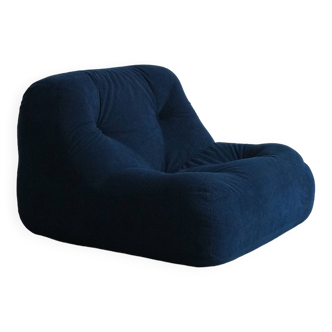 Kali blue chair by Michel Ducaroy for Ligne Roset