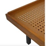 Lit en bois vintage avec tiroirs, Pays-Bas, 1960 design Lit de