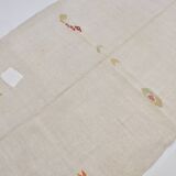 Vintage Oversized Hemp Oushak Rug, Reference 3671