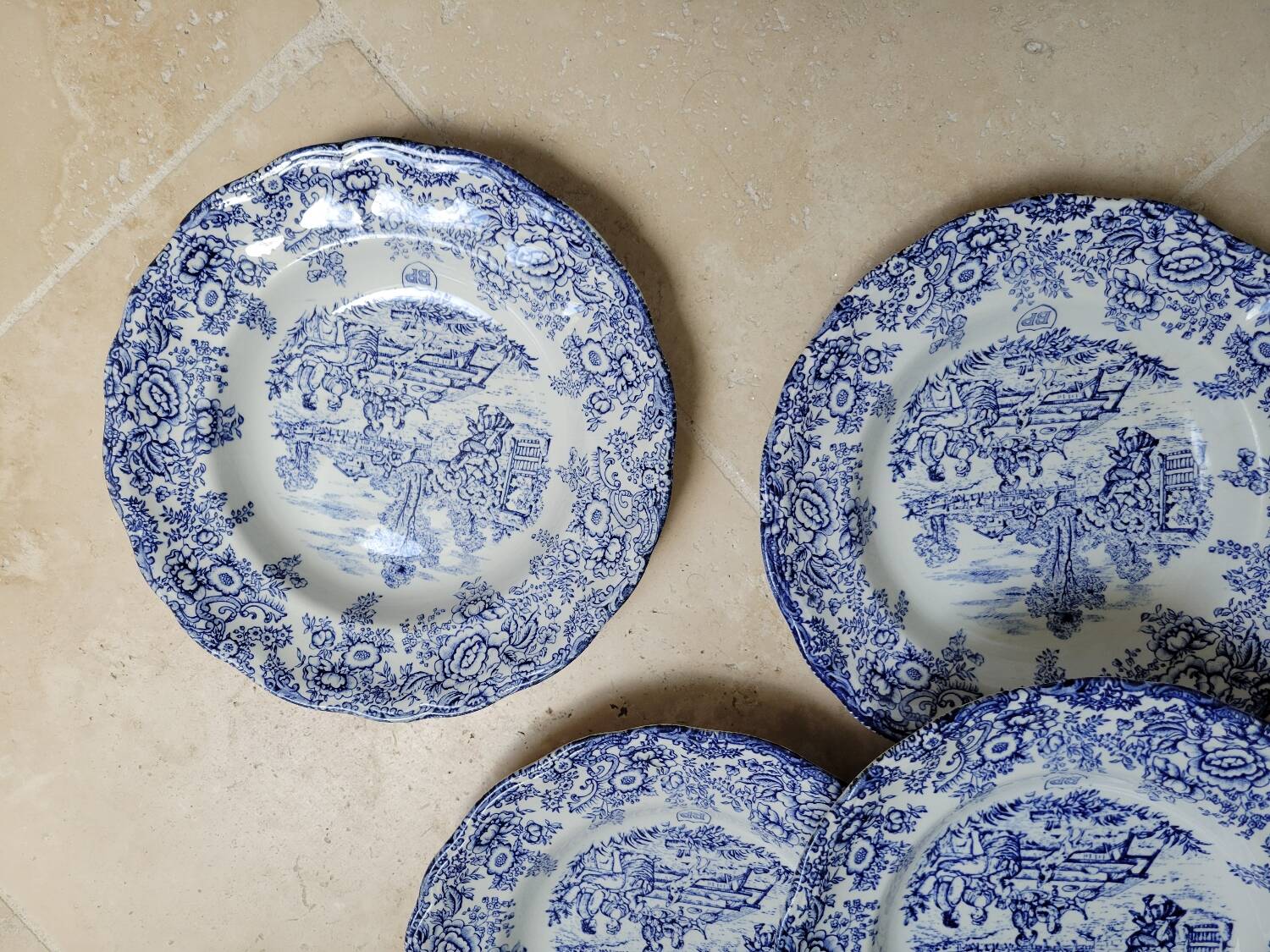 English soup plates