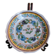 Antique hollow plate from Nevers pottery.