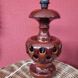 Vintage double-lit lamp base