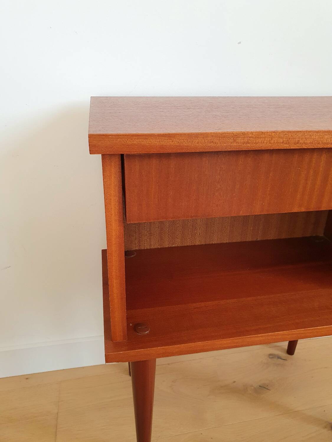 Vintage bedside table