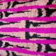 Matching silk ikat velvet pillows