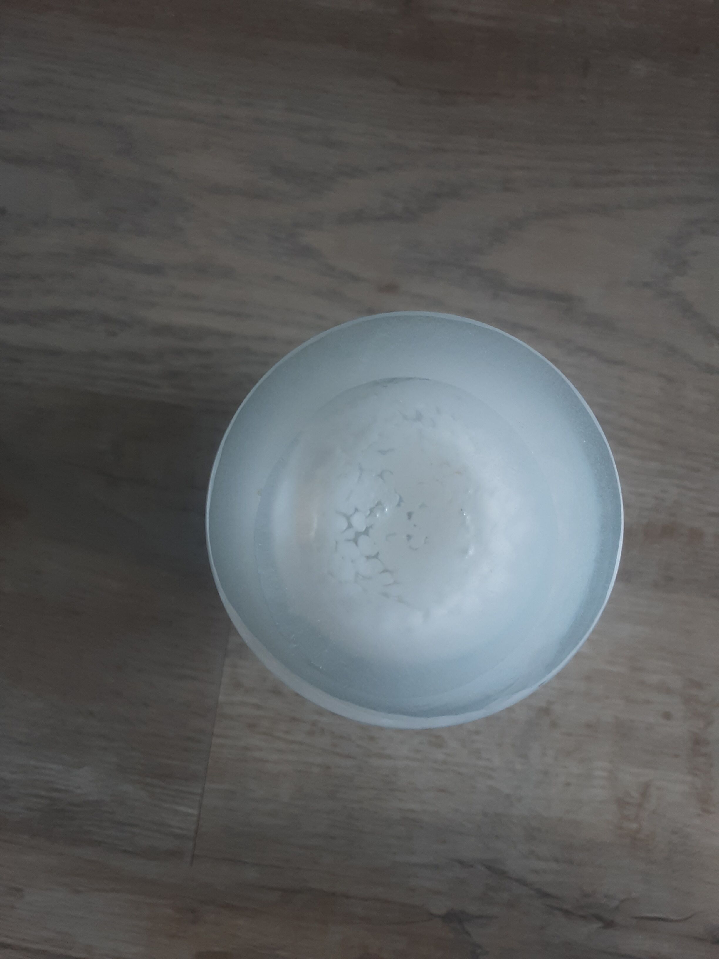 White Murano vase - year 80