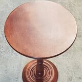 Round side table