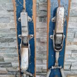 Paire de skis en bois vintage Ramy Alpa