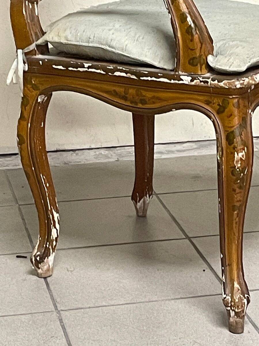 Louis XV armchairs, 18th century, set of 2