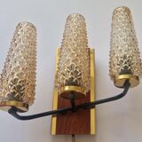 Pair of Midcentury Wall Lamps Sego Armatur, Sweden, 1960s