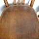 Pair of bistro Mahieu and Fischel bentwood chairs